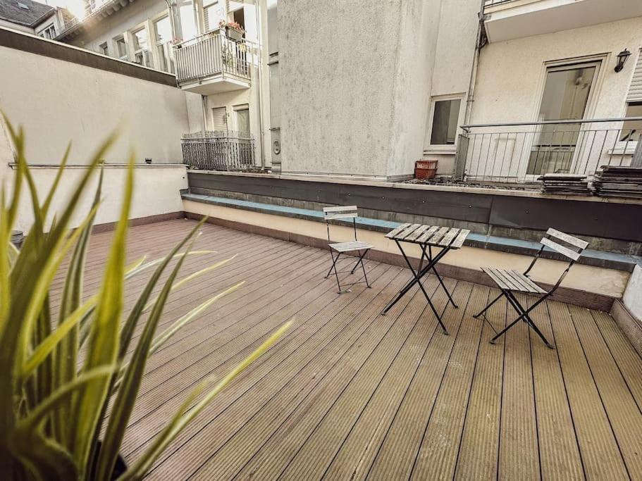 Studio Mit Terrasse Altstadt Koblenz Coblença Exterior foto