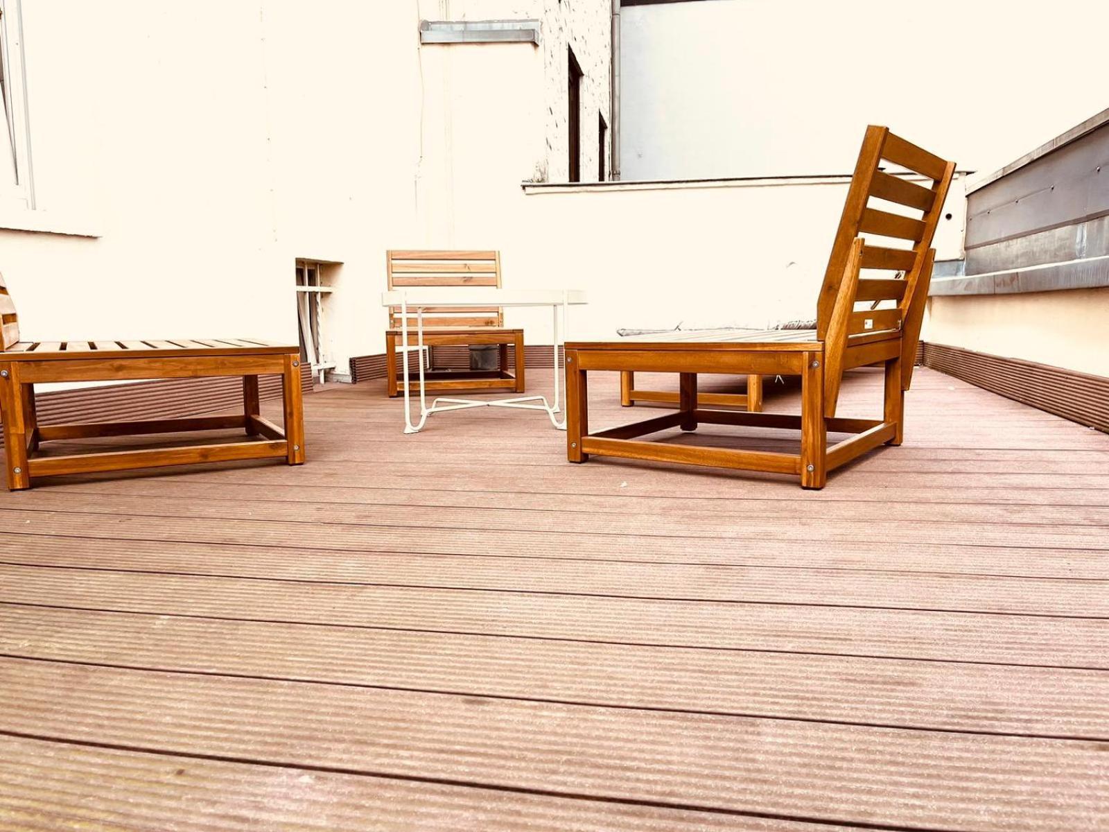 Studio Mit Terrasse Altstadt Koblenz Coblença Exterior foto
